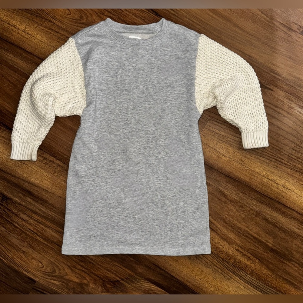 Gymboree Heather Gray Knit Dress Girls Size S (5/6)